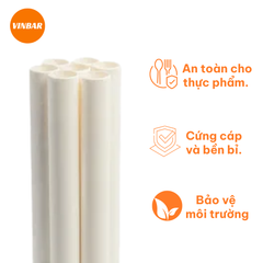 ỐNG HÚT GIẤY PHI 12 (100 CÁI/TÚI) (5.000 CÁI/THÙNG)
