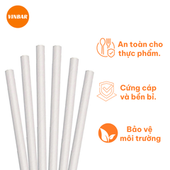 ỐNG HÚT GIẤY PHI 8 (400 CÁI/TÚI) (10.000 CÁI/THÙNG)