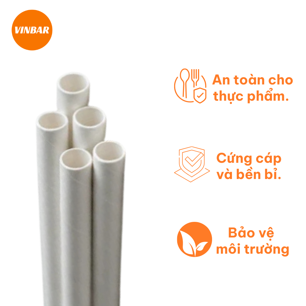 ỐNG HÚT GIẤY PHI 6 (500 CÁI/TÚI) (10.000 CÁI/THÙNG)
