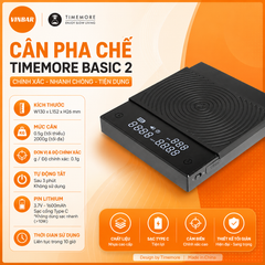 CÂN ĐIỆN TỬ TIMEMORE BLACK MIRROR BASIC 2
