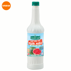 SIRO DƯA HẤU ĐẬM ĐẶC GOLDEN FARM 700ML (12 CHAI/THÙNG)