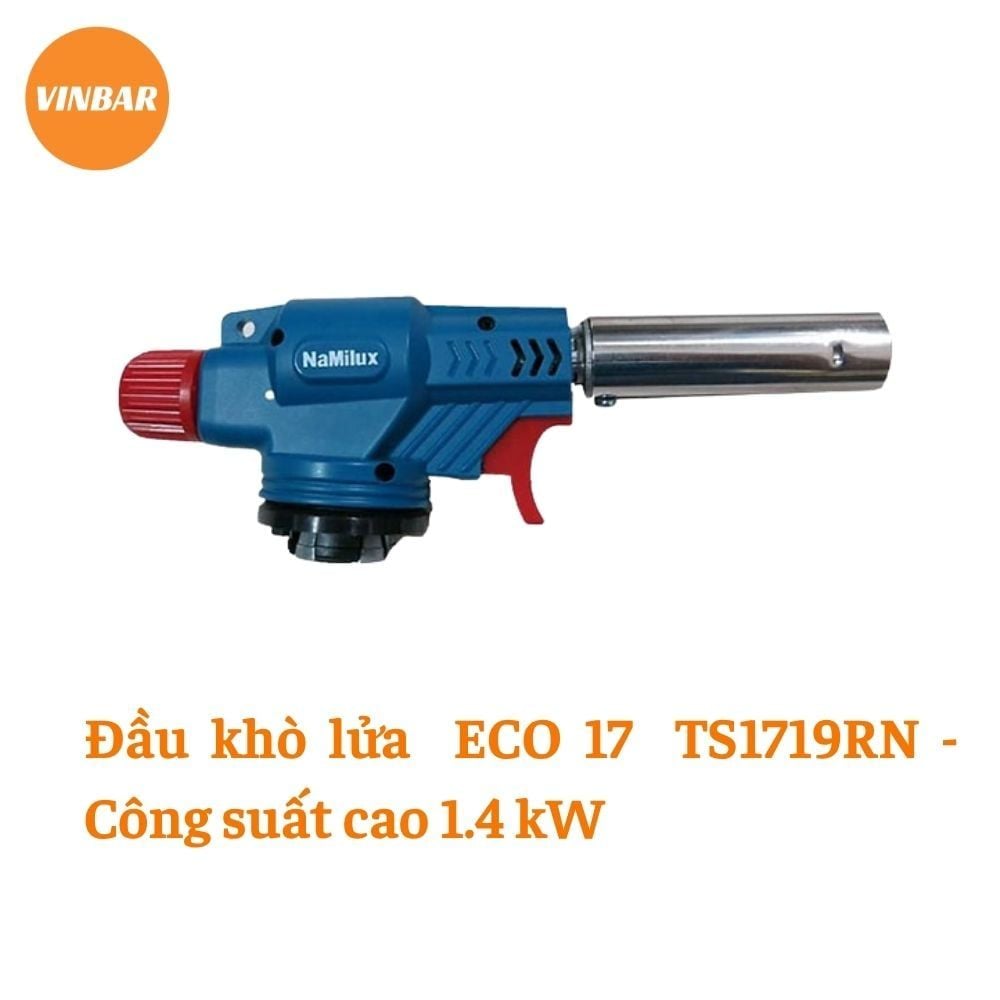Đầu Khò Gas NaMilux ECO 17 - TS1719RN - ASAHI JAPAN