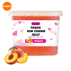THẠCH KIM CƯƠNG MR.JELLY VỊ ĐÀO 2KG (6 HỘP/THÙNG)