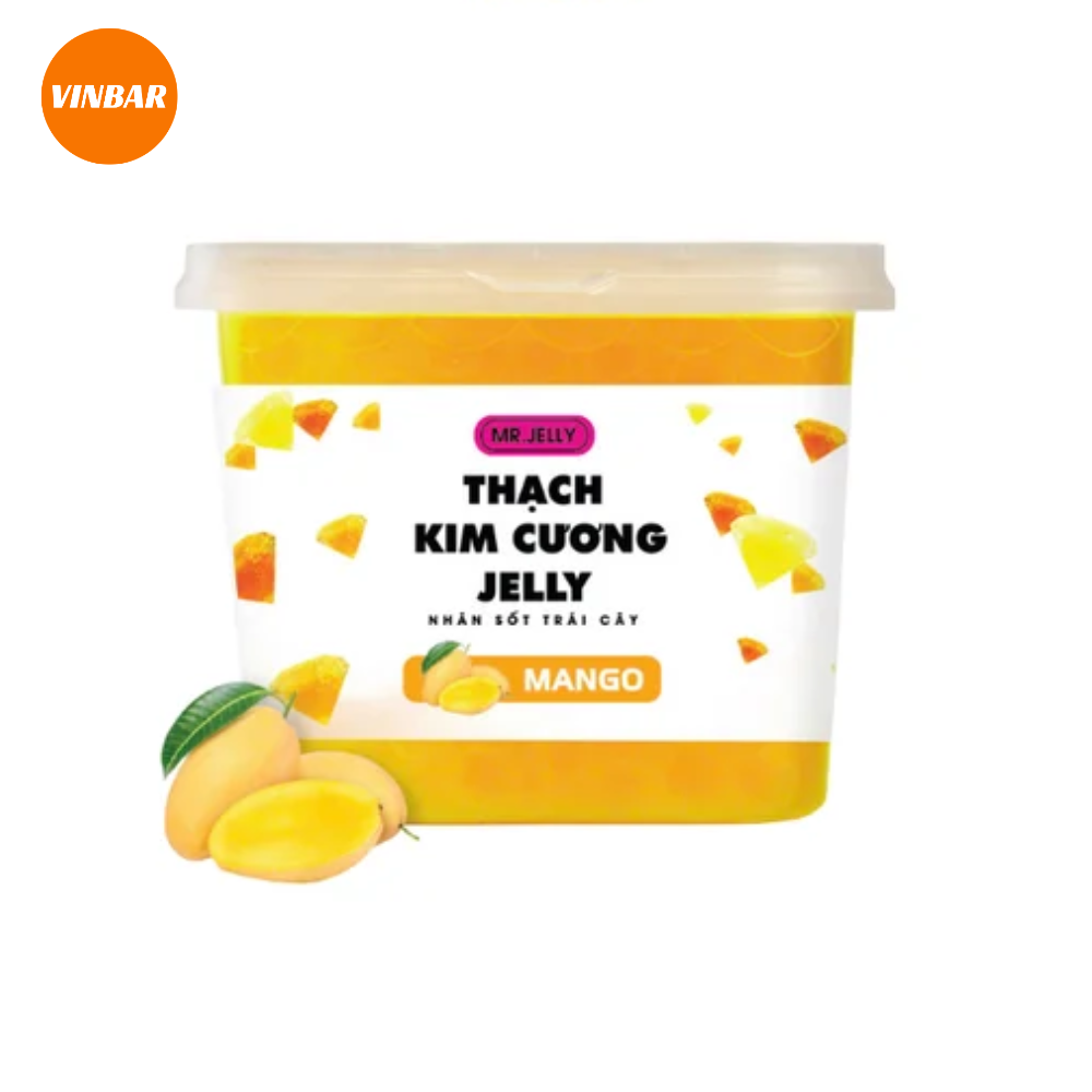 THẠCH KIM CƯƠNG MR.JELLY VỊ XOÀI 2KG (6 HỘP/THÙNG)