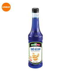 SIRO GOLDEN FARM VỎ CAM  700ML (12 CHAI/THÙNG)  ( MUA 12 CHAI GIẢM 2K/CHAI)