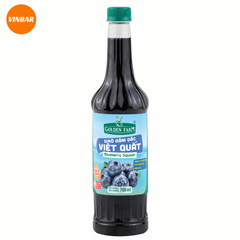 SIRO VIỆT QUÂT ĐẬM ĐẶC GOLDEN FARM 700ML (12 CHAI/THÙNG)