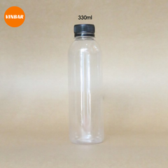CHAI NHỰA TRÒN MIỆNG NHỎ 330ML  (200 CHAI/1 CÂY) BÁN TỪ 10 CHAI