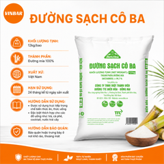 ĐƯỜNG SẠCH CÔ BA BIÊN HÒA 12KG (BAO) - ĐƯỜNG CÁT TRẮNG