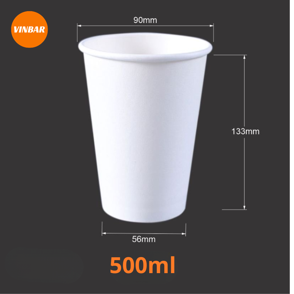 LY GIẤY 500ML (1.000 CÁI/THÙNG)