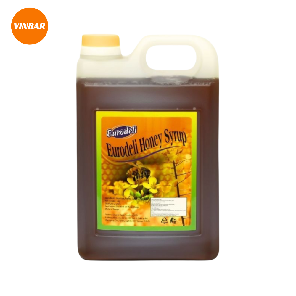MẬT ONG EURODELI - 3KG (MUA 10 CAN GIẢM 2K/CAN)