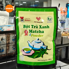 BỘT TRÀ XANH/ MATCHA ĐÀI LOAN 500GR (MUA 10 BỊCH GIẢM 2K/BỊCH)