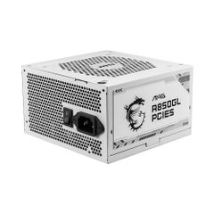 NGUỒN 850W MSI MAG A850GL WHITE PCIE 5 GOLD MODULAR NEW