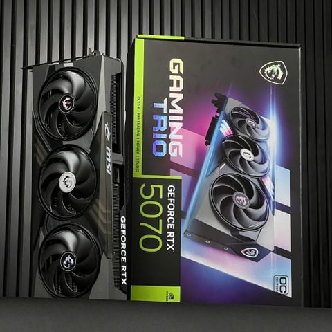 (NEW) MSI GeForce RTX 5070 12G GAMING TRIO OC GDDR7