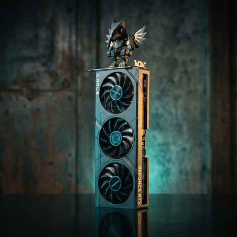 (2ND) VGA GIGABYTE GeForce RTX 4060Ti 8G EAGLE