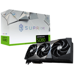 (NEW) MSI GeForce RTX 5080 16G SUPRIM SOC GDDR7