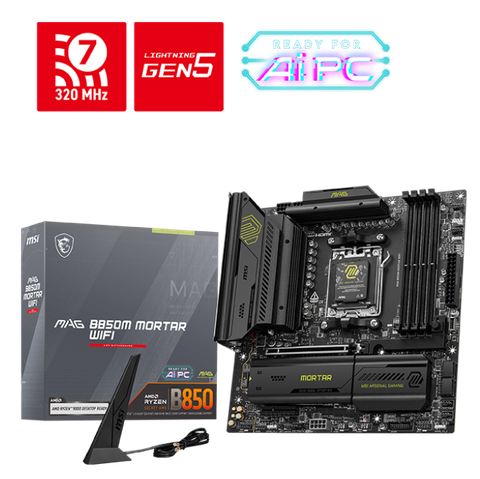 MAINBOARD MSI MAG B850M MORTAR WIFI 7 NEW