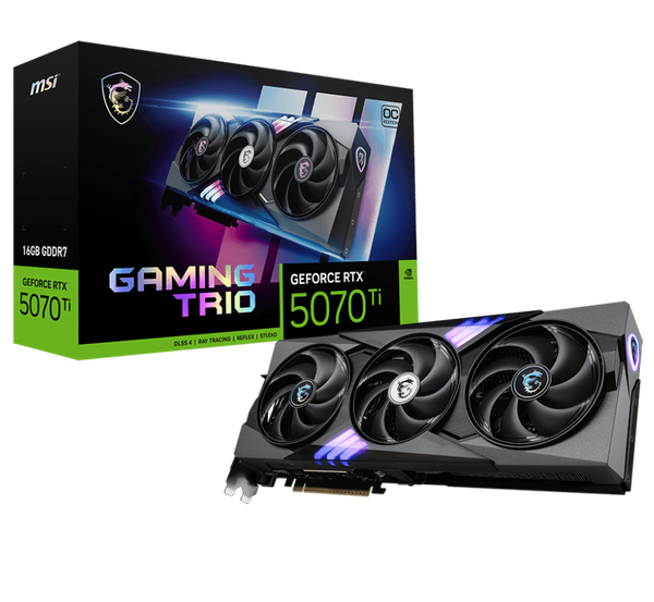 (NEW) MSI RTX 5070Ti 16G GAMING TRIO OC GDDR7