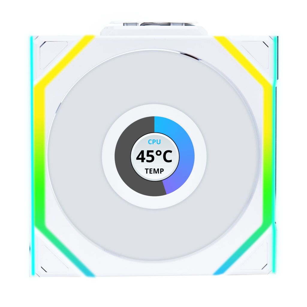 FAN LIAN LI UNI FAN SL WIRELESS LCD 120 WHITE (GIÓ THUẬN)