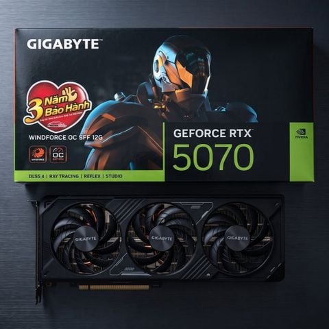 (NEW) VGA GIGABYTE RTX 5070 12G WINDFORCE OC SFF GDDR7
