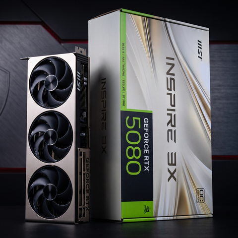 (09-2029) VGA RTX 5080 16G MSI INSPIRE 3X OC GDDR7