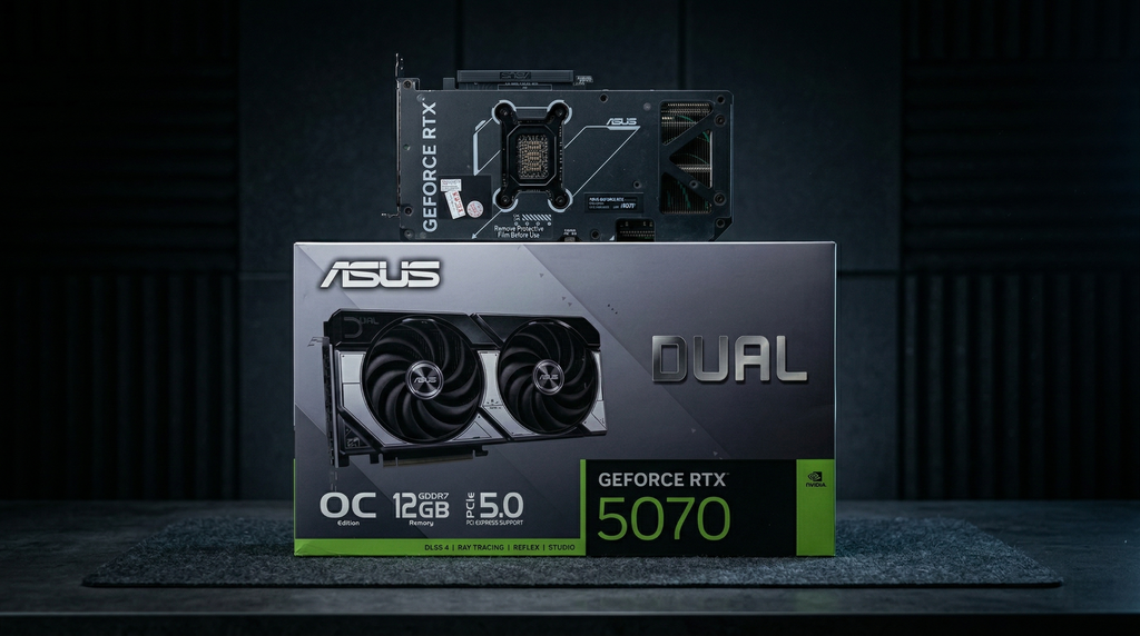 (11-2028) VGA RTX 5070 12G ASUS DUAL OC GDDR7