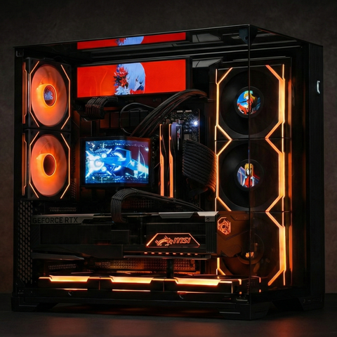 CASE LIAN O11 VISION COMPACT - BLACK (CHƯA KÈM FAN)