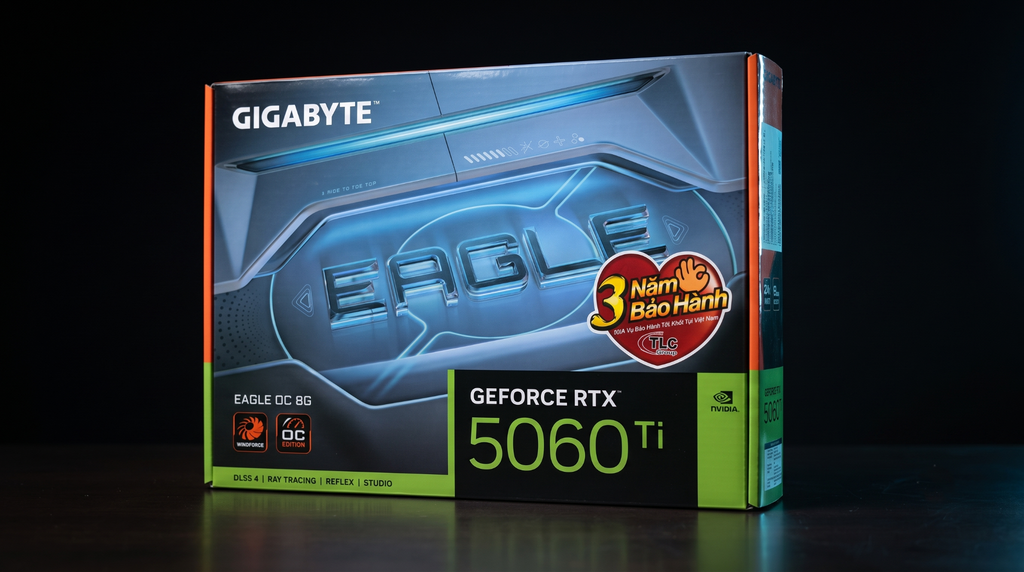 (NEW) VGA GIGABYTE RTX 5060Ti 8G EAGLE OC GDDR7