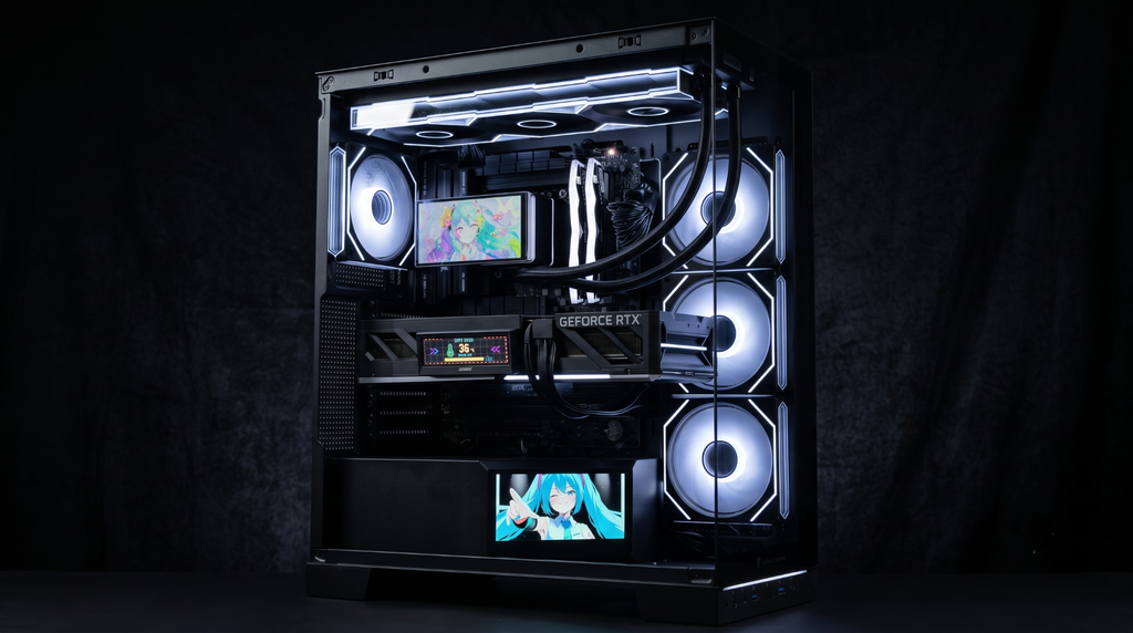 CASE JUNGLE LEOPARD AX-8 MÀN HÌNH LCD (CHƯA KÈM FAN)