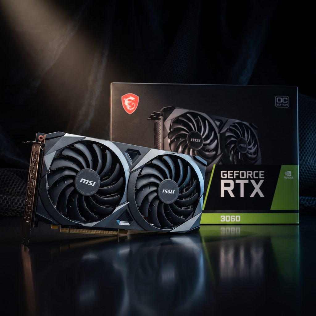 (10-2027) VGA RTX 3060 12G MSI VENTUS 2X OC GDDR6