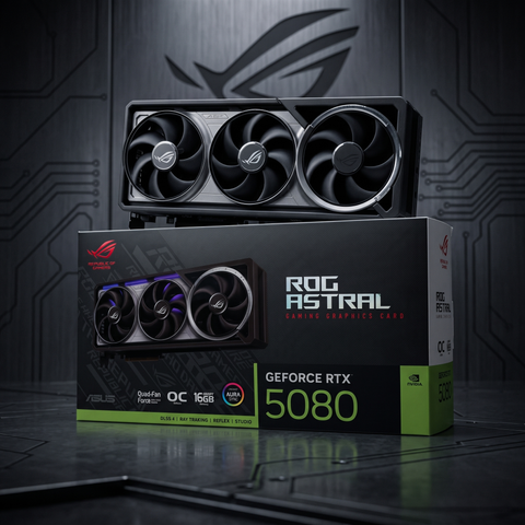 (NEW) VGA ASUS ROG ASTRAL RTX 5080 16G OC EDITION GDDR7