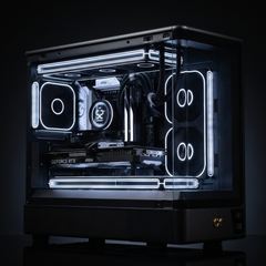 CASE XIGMATEK MOON ML DGT - KÍNH CONG NEW