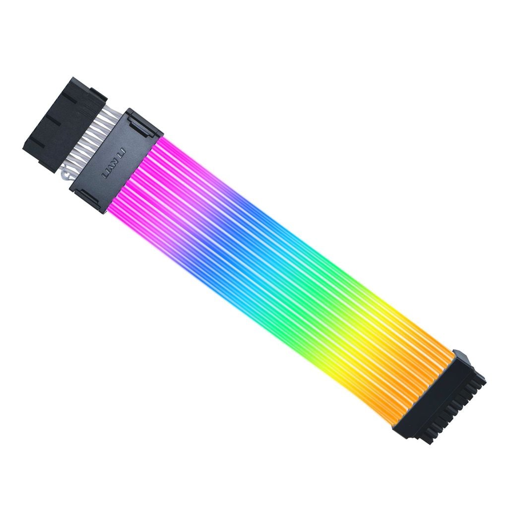 DÂY NGUỒN NỐI DÀI LIAN LI STRIMER WIRELESS 24-PIN ARGB - KÈM HUB USB