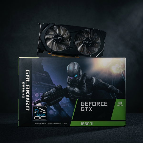 (2ND) VGA GTX 1660Ti 6GB GALAKURO (1-CLICK OC) GDDR6