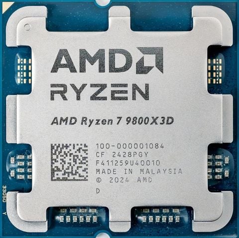 CPU AMD RYZEN 7 9800X3D 5.2GHz 8 NHÂN 16 LUỒNG 104MB TRAY NEW
