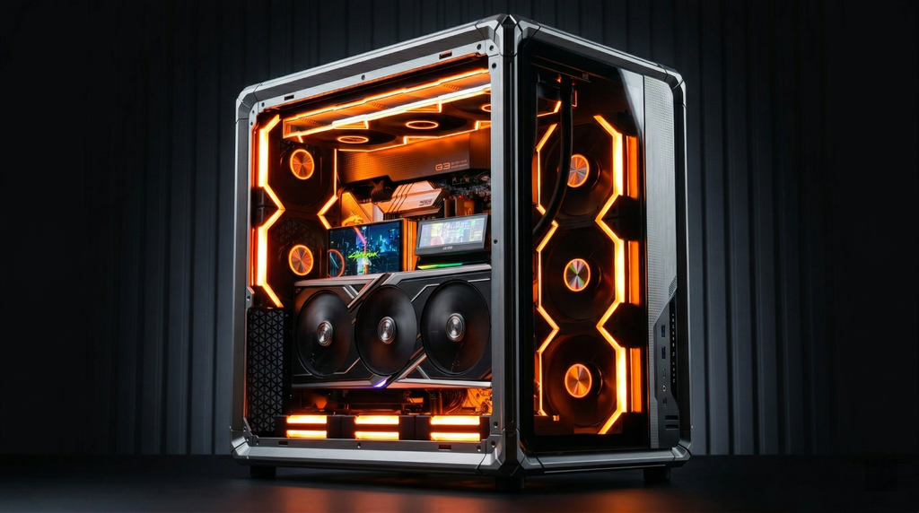 CASE JONSBO X400 GREY (CHƯA KÈM FAN)