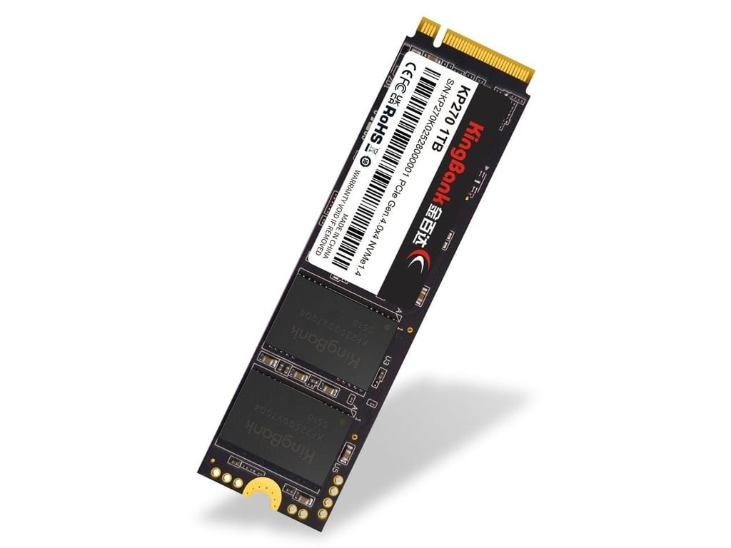 SSD 1TB KINGBANK 7400MB/s DRAM Gen4 KP270 SOARBLADE NEW