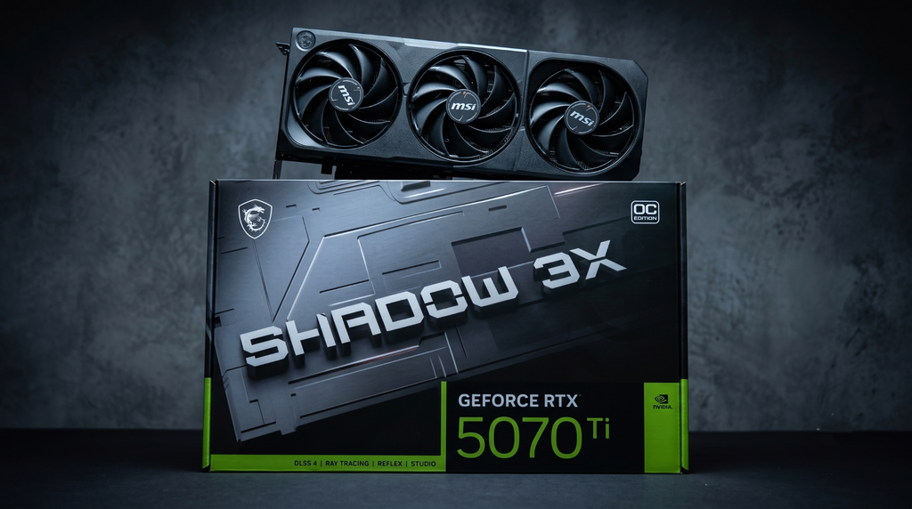 (12-2028) VGA RTX 5070Ti 16G MSI SHADOW 3X OC GDDR7