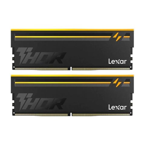 (NEW) RAM 32G 6000MHz (16X2) LEXAR THOR RGB G2 BLACK EXPO