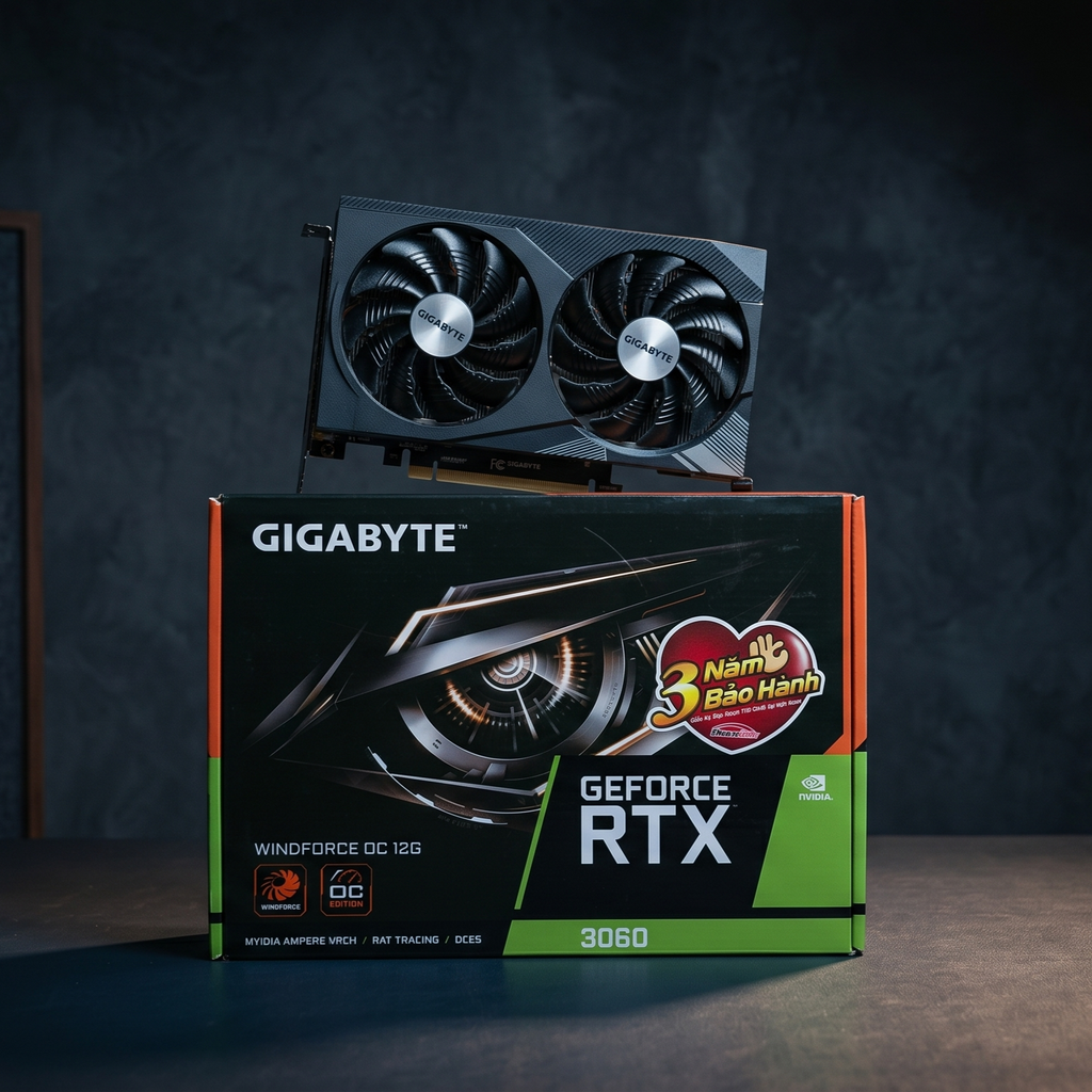 (04-2028) VGA RTX 3060 12G GIGABYTE WINDFORCE OC