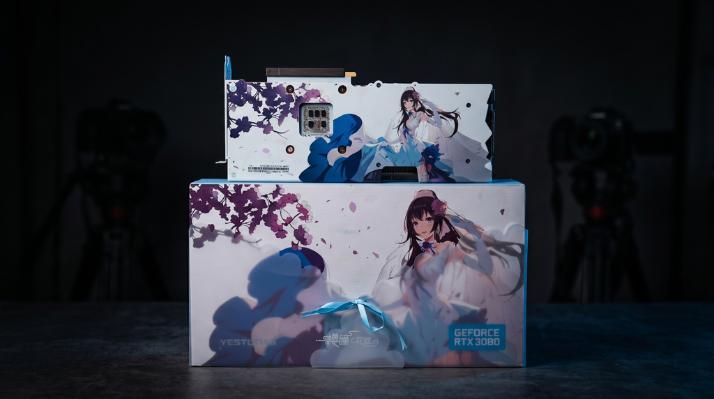 (2ND) VGA RTX 3080 10GB YESTON SAKURA HITOMI