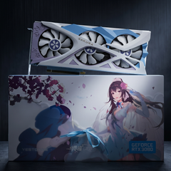 (2ND) VGA RTX 3080 10GB YESTON SAKURA HITOMI
