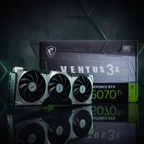 (NEW) VGA RTX 5070Ti 16G MSI VENTUS 3X OC GDDR7