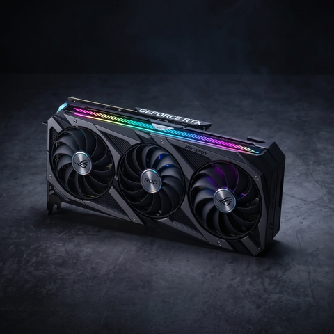 (2ND) VGA ASUS ROG STRIX RTX 3070 OC EDITION 8G