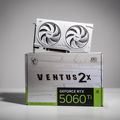(01-2029) VGA RTX 5060Ti 16G MSI VENTUS 2X OC WHITE GDDR7