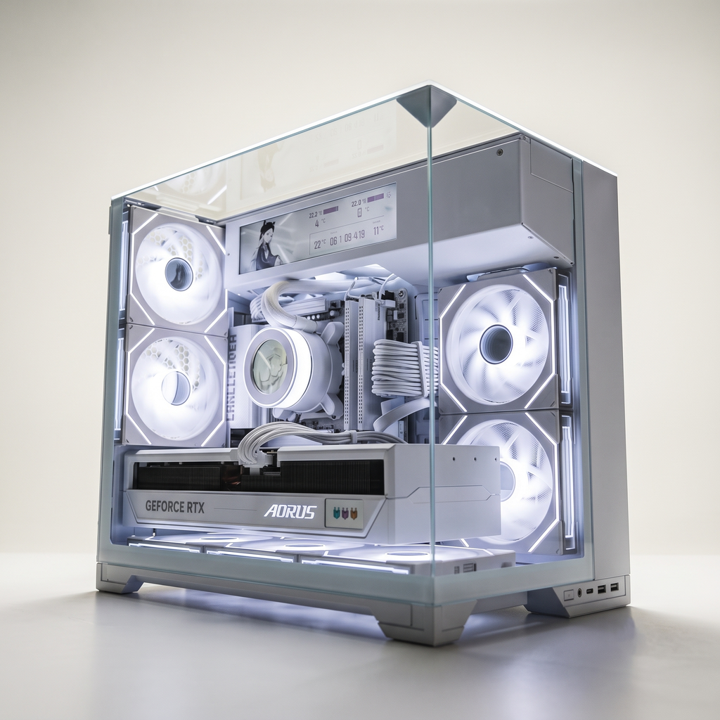 CASE LIAN LI O11 VISION M DIGITAL LCD 9.2 INCH WHITE