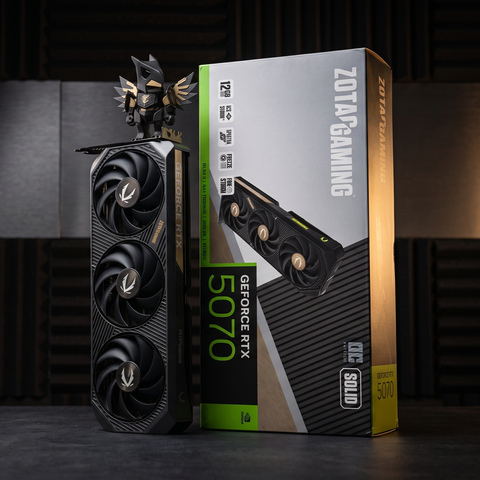 (04-2029) VGA ZOTAC GAMING RTX 5070 12G SOLID OC GDDR7