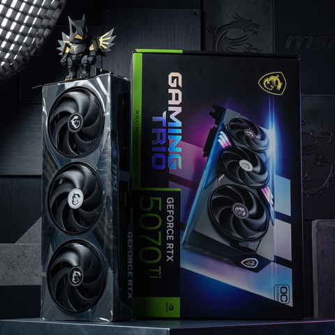 (NEW) MSI GeForce RTX 5070Ti 16G GAMING TRIO OC GDDR7