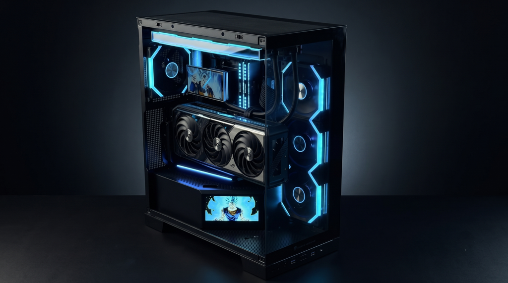 CASE JUNGLE LEOPARD AX-8 MÀN HÌNH LCD (CHƯA KÈM FAN)