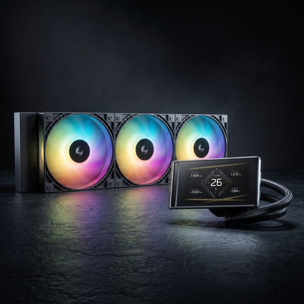 TẢN NƯỚC 360 DEEPCOOL LT360 VISION ARGB BLACK NEW