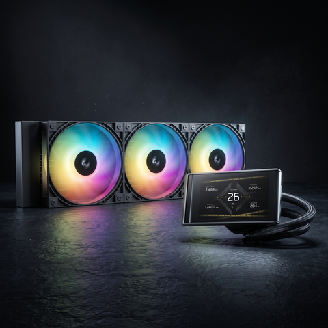 TẢN NƯỚC 360 DEEPCOOL LT360 VISION ARGB BLACK NEW